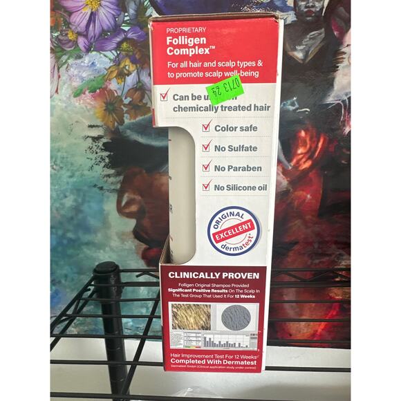 Dr.FORHAIR Set of (2) Folligen Original Shampoo 25.36 fl oz / 750 ml - Picture 5 of 7